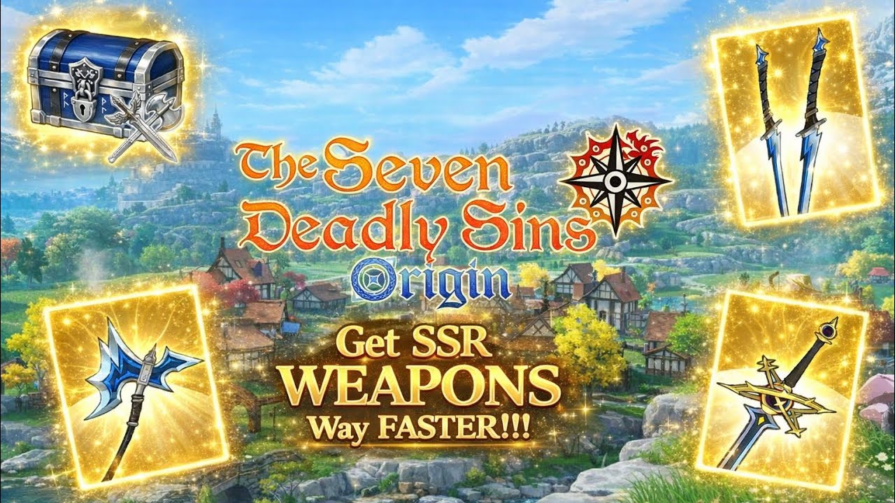 Получите SSR-оружие БЫСТРО, выполнив ЭТО (Seven Deadly Sins: Origin)