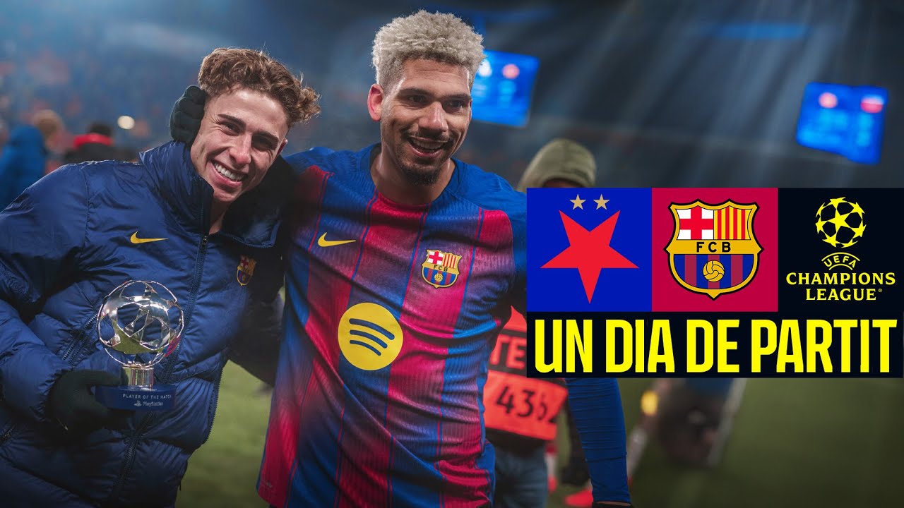 SLAVIA PRAGUE 2 vs 4 FC BARCELONA | CRUCIAL COMEBACK IN PRAGUE🔥 | Un Dia De Partit 🔵🔴