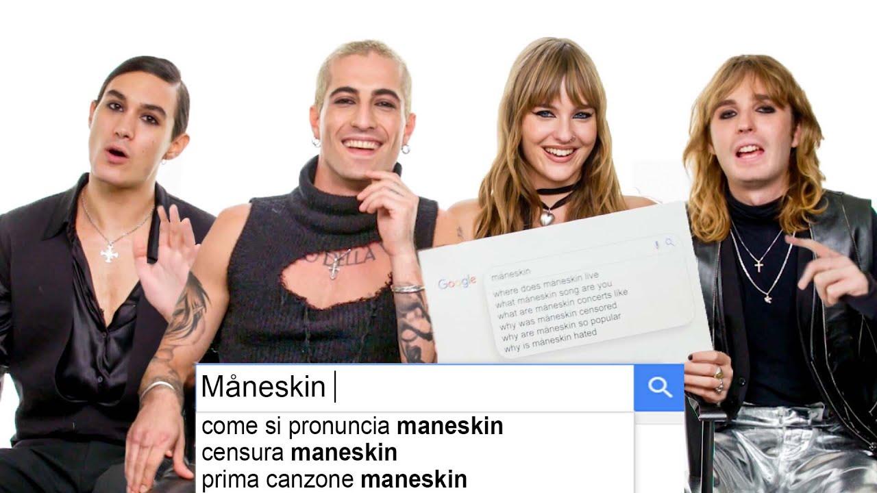 I Måneskin rispondono alle domande del Web | Autocomplete Interview | Wired Italia