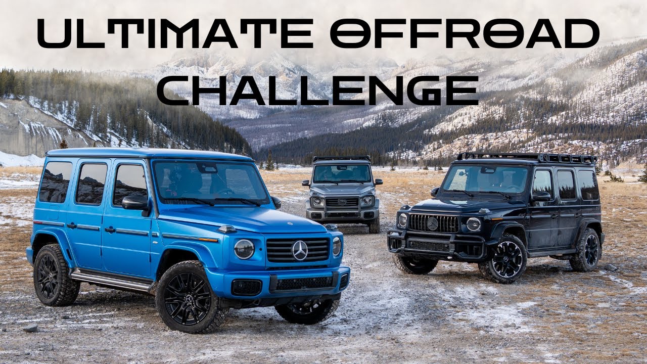 AMG G63 против G550 против G580