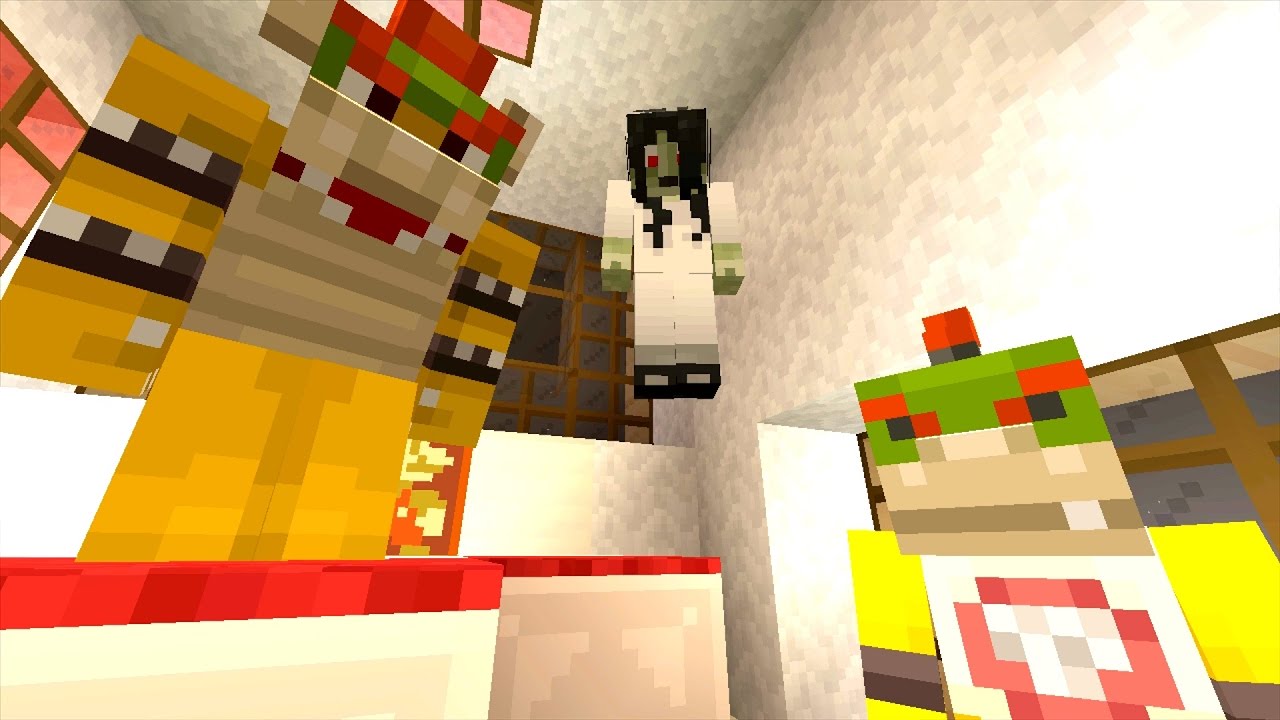 Minecraft Wii U - Nintendo Fun House -  Bowser Jr's MOM?!? [18]
