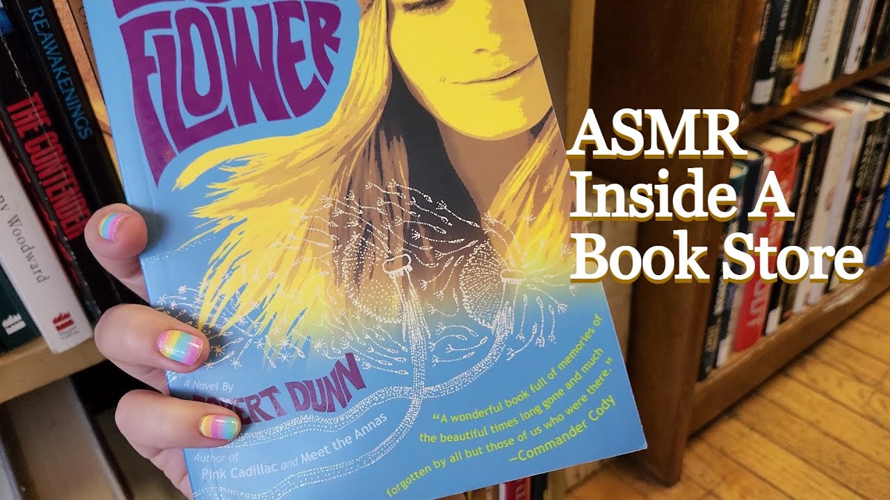 Browsing a used book store together, more sneaky asmr hehehe📕public ASMR 🤫 quiet soft speaking
