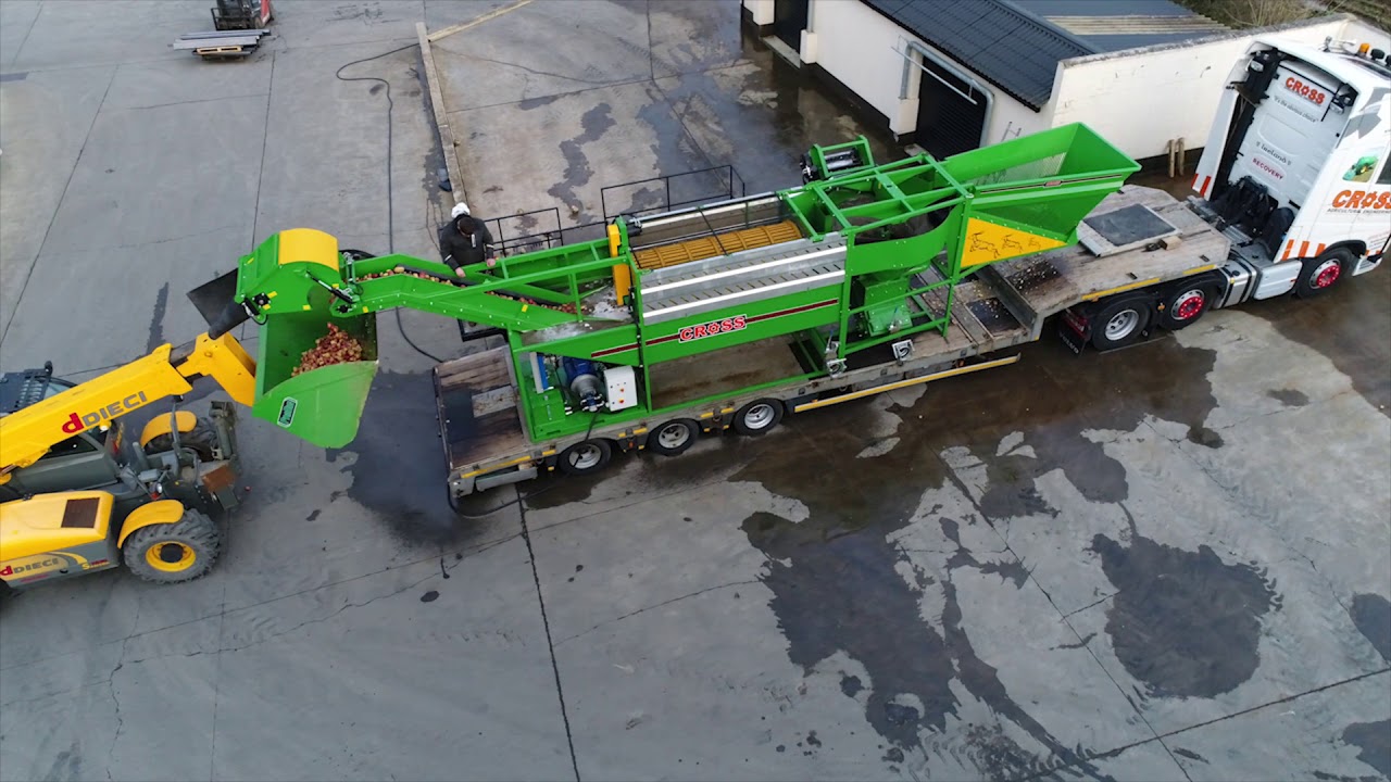 Antelope Beet & Vegetable Washer & De-Stoner - Cross Agricultural Engineering