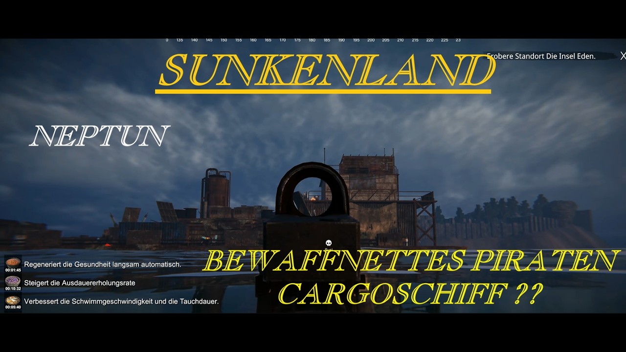 Sunkenland Part29 Neptun Nebenmission Piraten Cargo Schiff ??? Tödlicher Schiffsverkehr