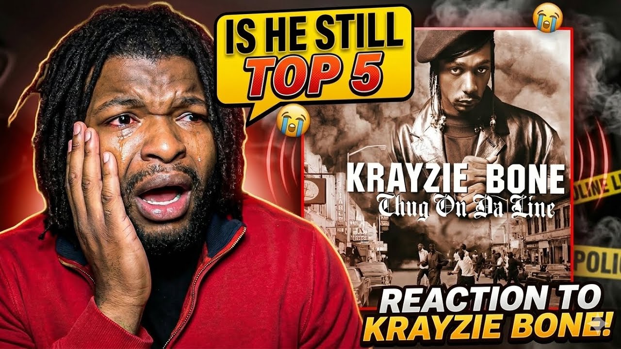 THIS BROUGHT ME TEARS (NOT OF JOY)😂😂  Krayzie Bone - Thug On Da Line Album Reaction Pt. 5/5 