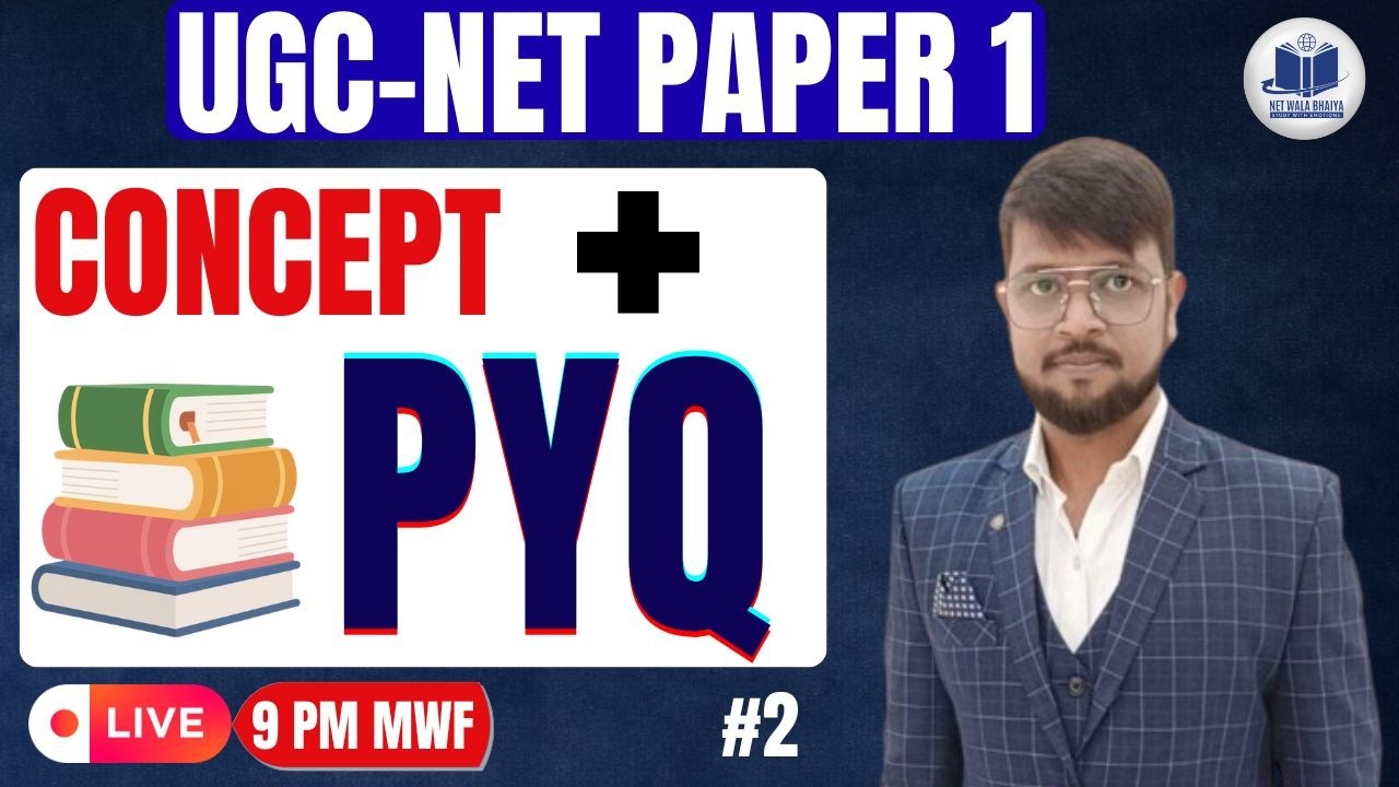 UGC NET Paper 1 Preparation | Concepts with PYQ | By NetwalaBhaiya