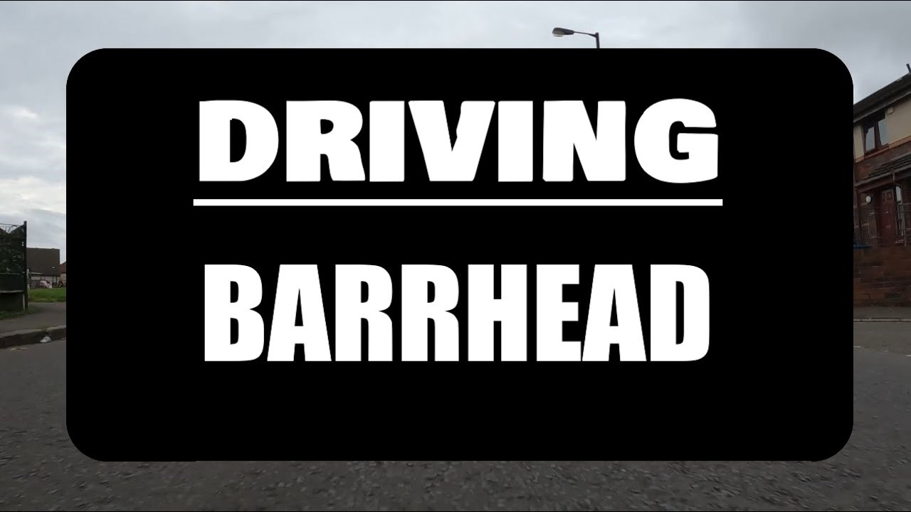 [4K] A Drive Around Barrhead