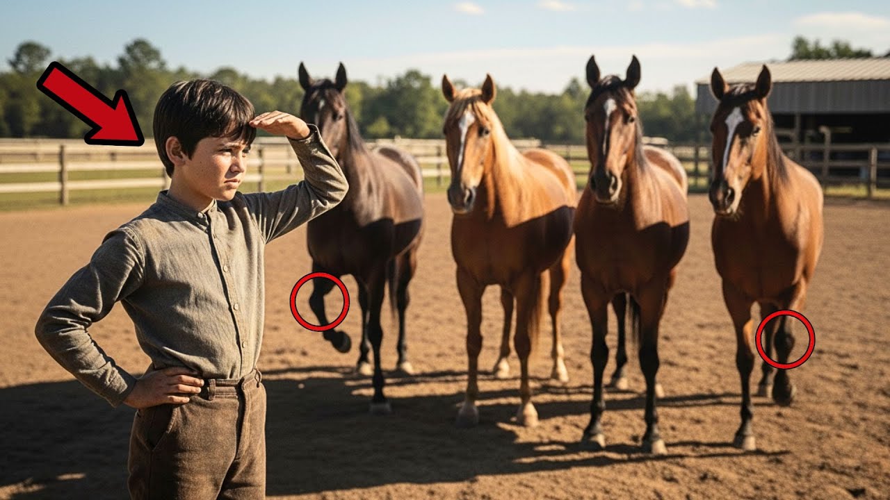 Veterano Rechaza 4 Caballos Cojos En Subasta, Niño Los Compra Todos.. Lo Que Hace Los Vuelve Leyenda