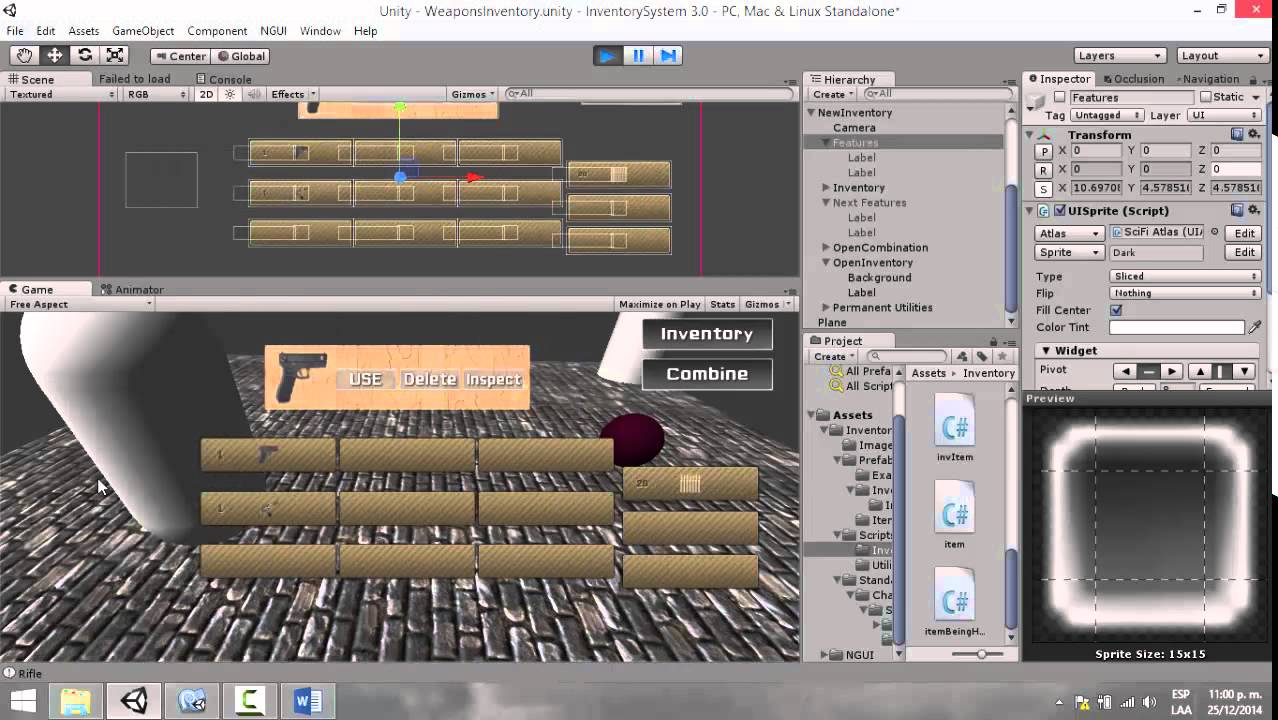 Pro Inventory for NGUI
