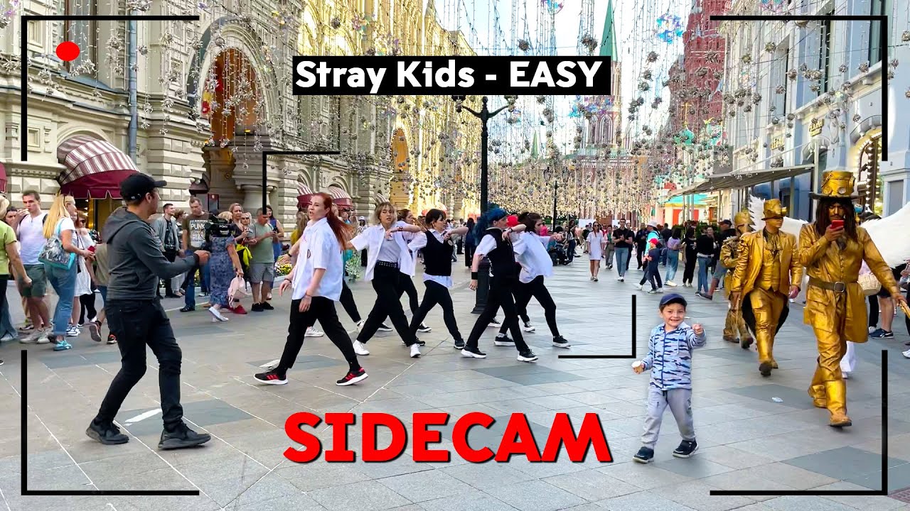 [SIDE CAM | K-POP IN PUBLIC RUSSIA] STRAY KIDS - EASY cover dance by AERIDES