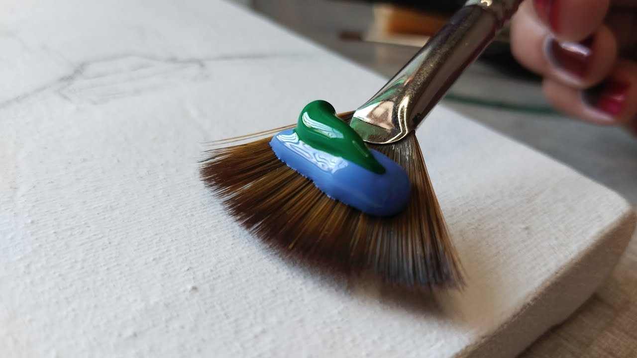 #Easy Landscape Painting For Beginners | Acrylic Painting for Beginners 