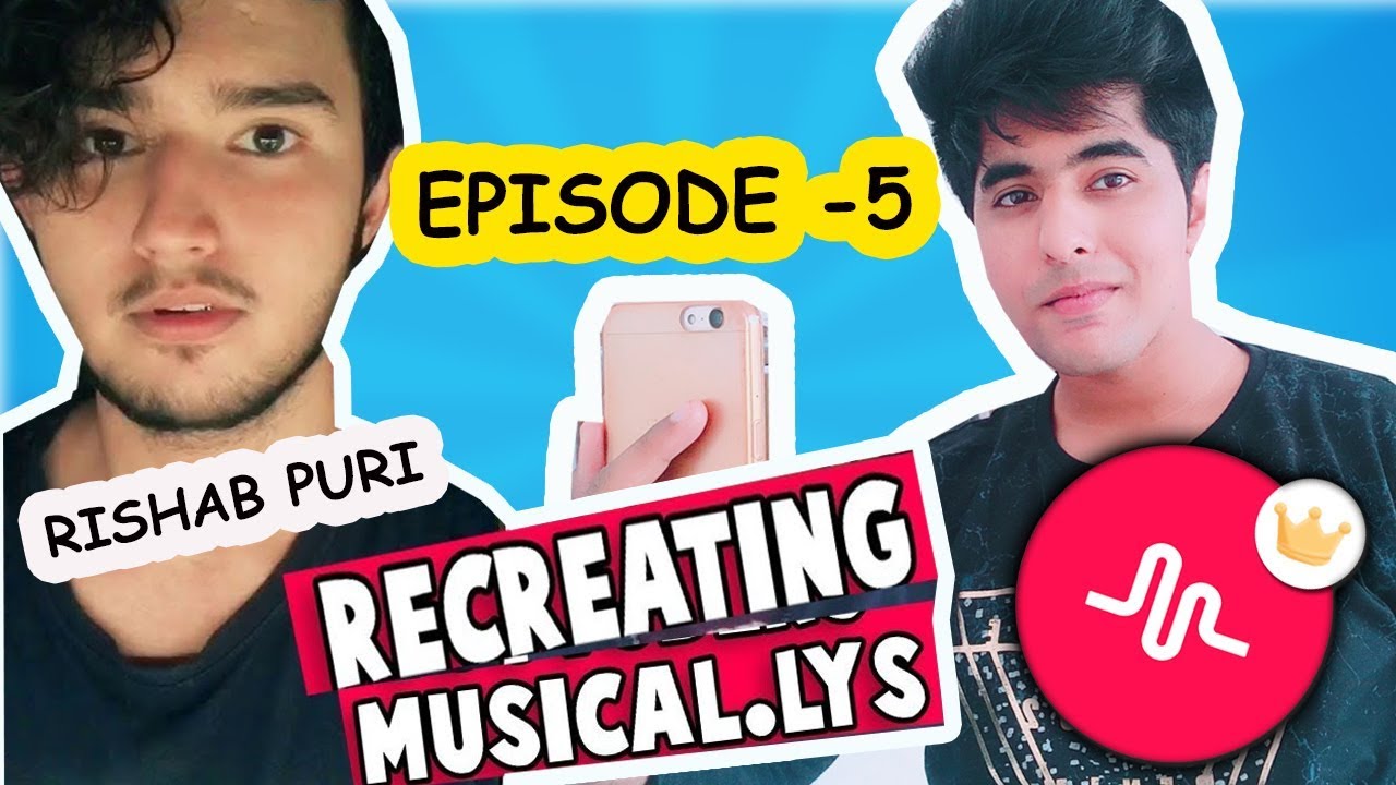 RECREATING RISHAB PURI MUSICAL.LY TUTORIAL IN HINDI  EPISODE - 5 | RISHAB PURI MUSICAL.LY TRANSITION