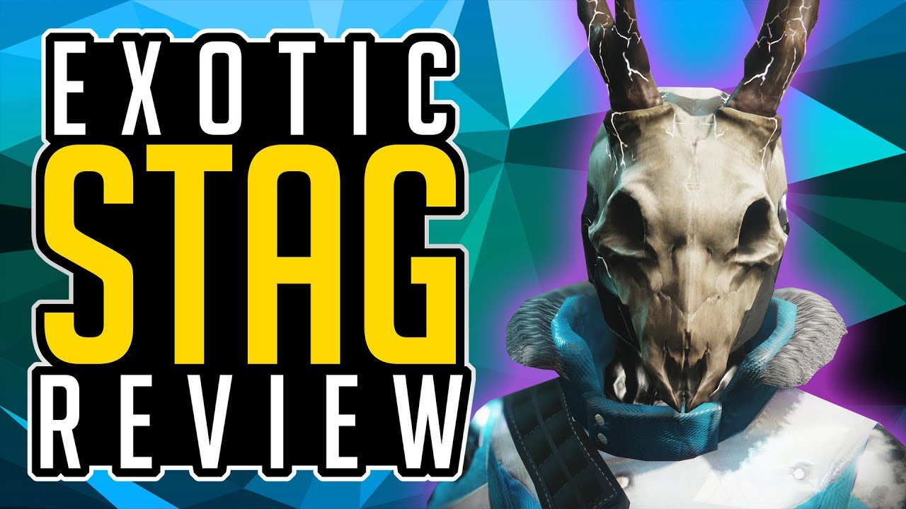 Destiny 2 THE STAG Exotic Helmet REVIEW - Curse of Osiris Exotics
