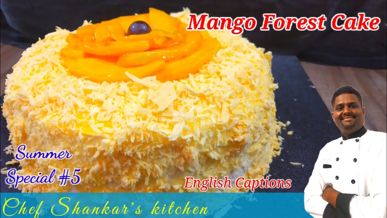 Mango Forest Cake|Fresh Cream Cake|Birthday Cake