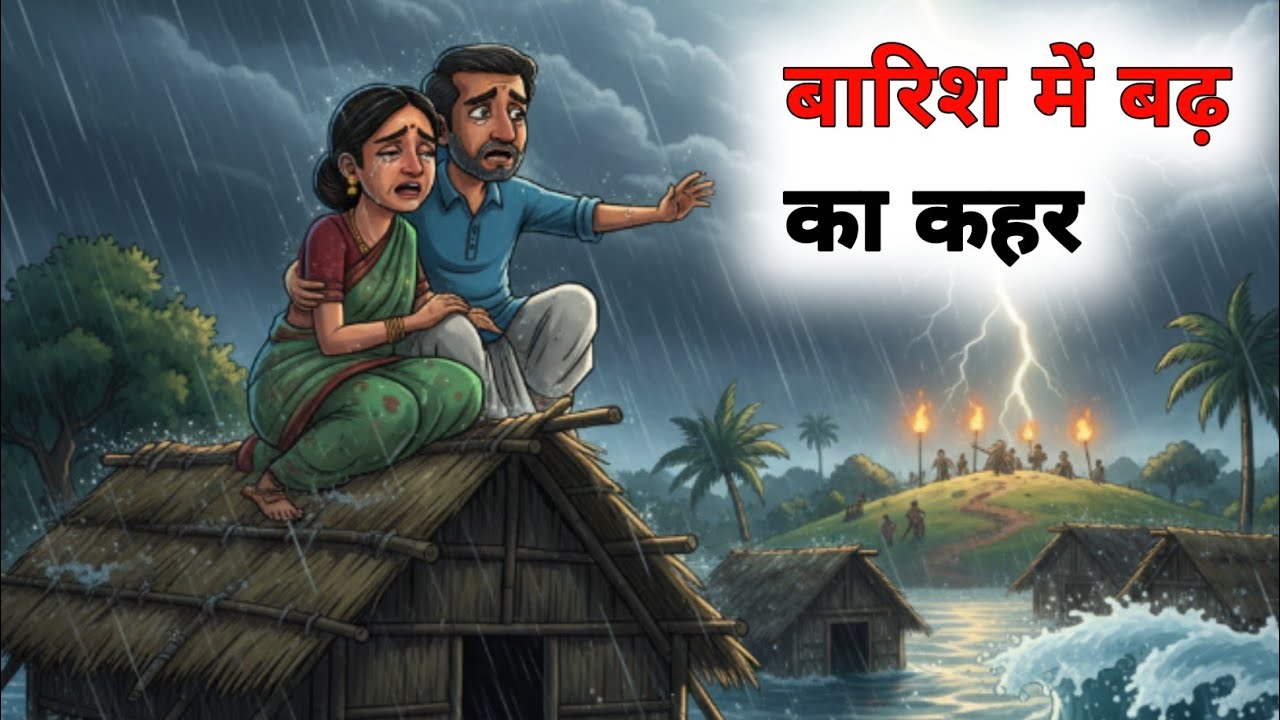 बाढ़ का कहर| Badh Ka Kahar| Baarish Mein Baadh ka Kahar | Badh Ki Kahani |बाढ़ की कहानी