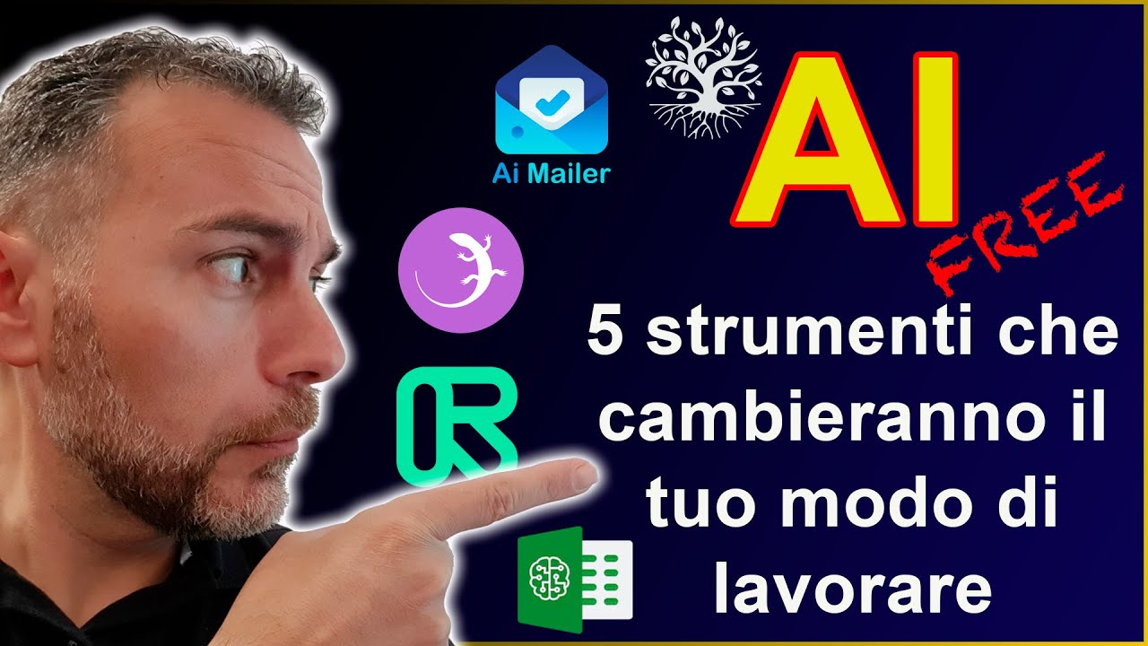 INTELLIGENZA ARTIFICIALE: 5 strumenti gratuiti che cambieranno il tuo modo di lavorare