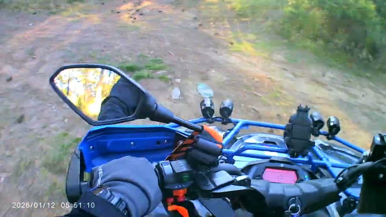 ATV 300, Corriendo cuesta abajo.