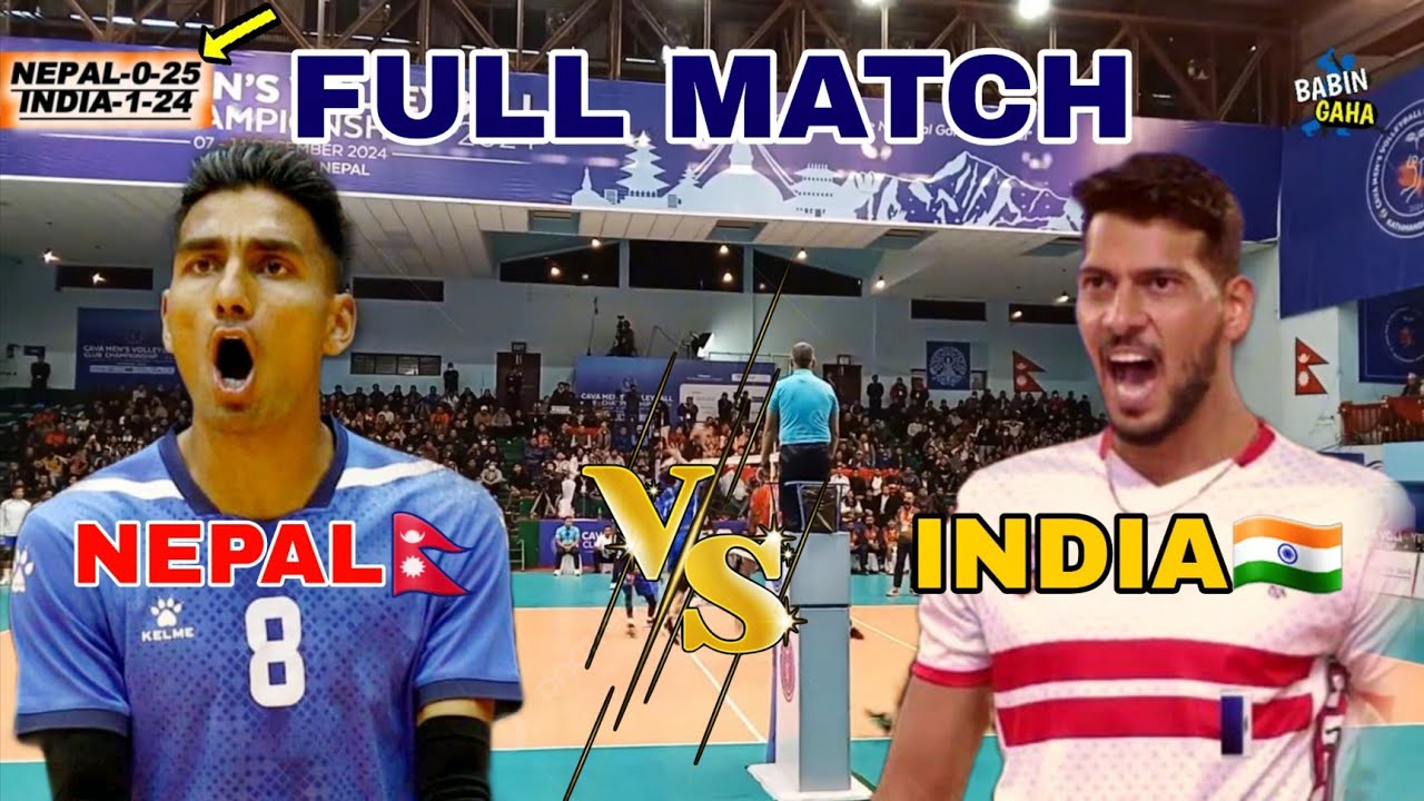 NEPAL VS INDIA | FULL MATCH | INDIA VOLLEYBALL | NEPAL VOLLEYBALL | INTERNATIONAL VOLLEYBALL MATCH