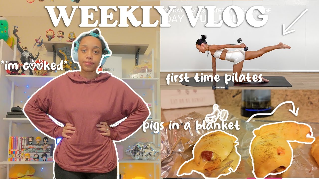 WE☆KLY VLOG: 2026 goals, pilates, first time making pigs in blanket