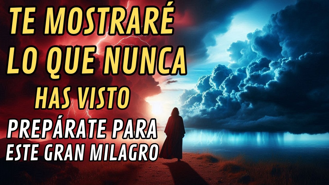 💖¡Hijo, Dios Va A Mostrarte Hoy Lo Que Nunca Le Mostró A Nadie! ¡Prepárate Para Este Gran Milagro!