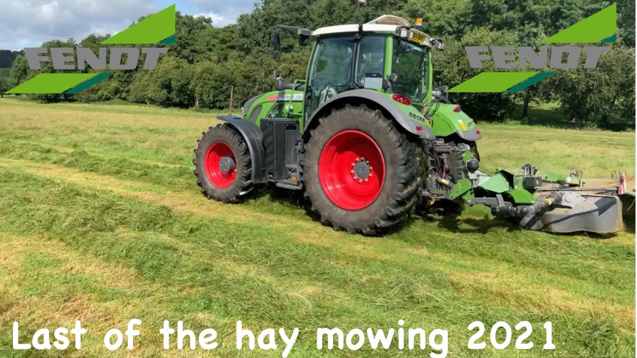Last of the hay mowing 2021