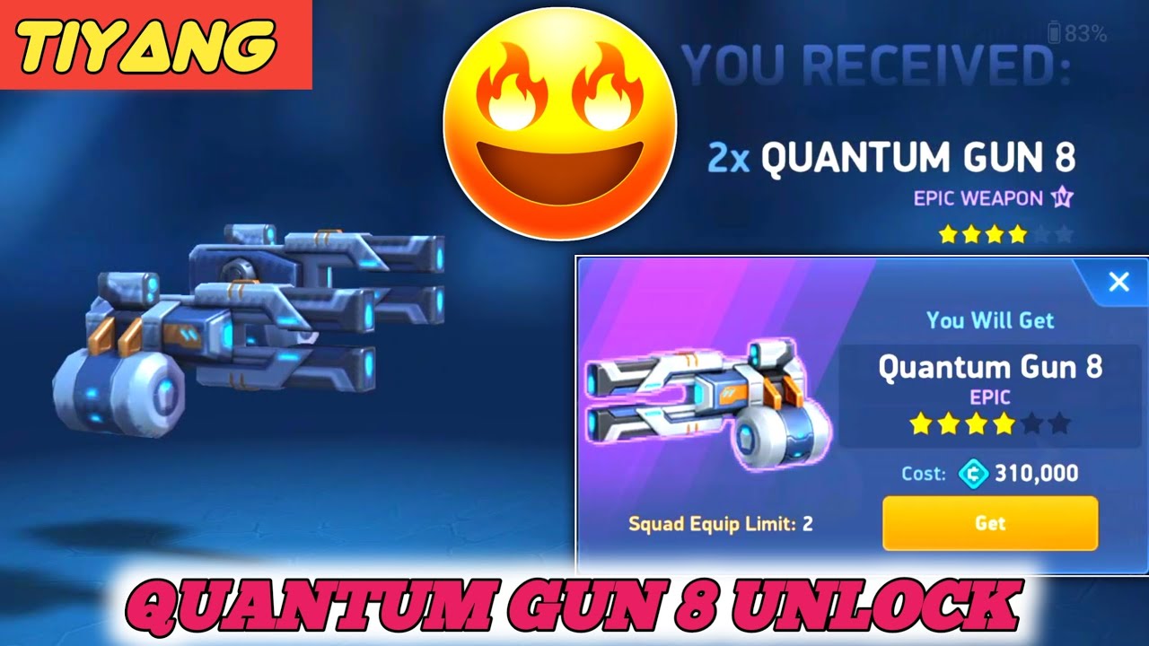 Let's Unlock Quantum Gun 8- Is It Worth To Buy? Mech Arena