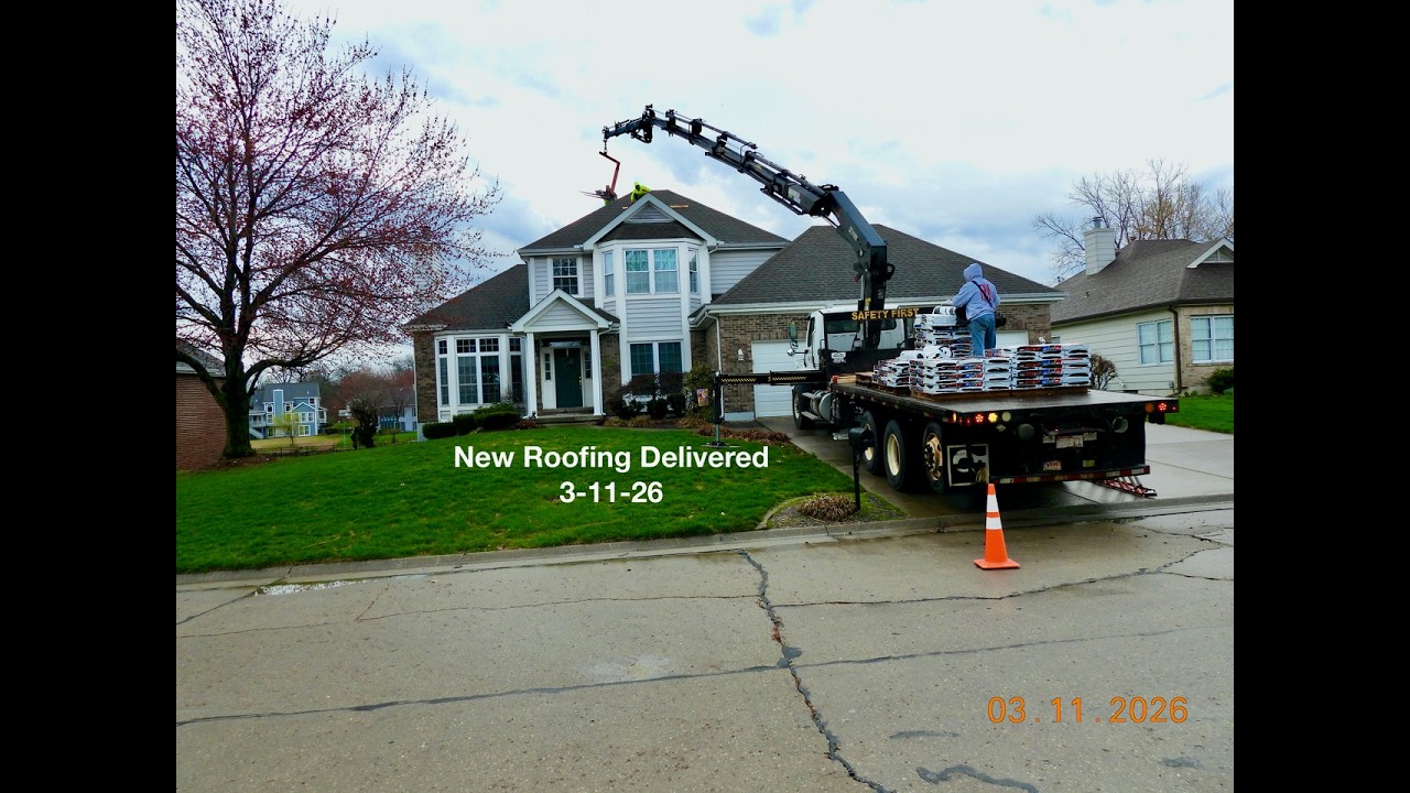 3 11 26 Roofing delivered