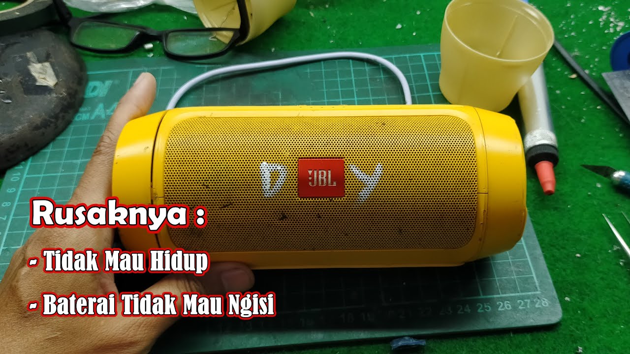 Servis JBL Charge 2 Rusak Tidak Hidup