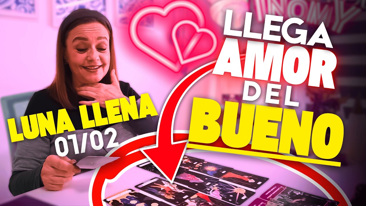 🔴LUNA LLENA 01/FEBRERO - ABRE TU CORAZÓN Y RECIBE EL AMOR DE VERDAD...🎁💗 LA ENERGÍA MÁS ALTA‼️