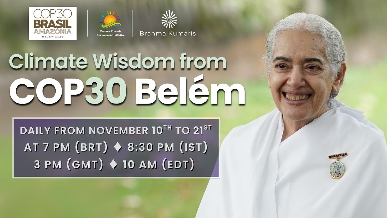 Join the Climate Wisdom Live Series from COP30 – Belem, Brazil! Global Mutirão | Meet Global Leaders