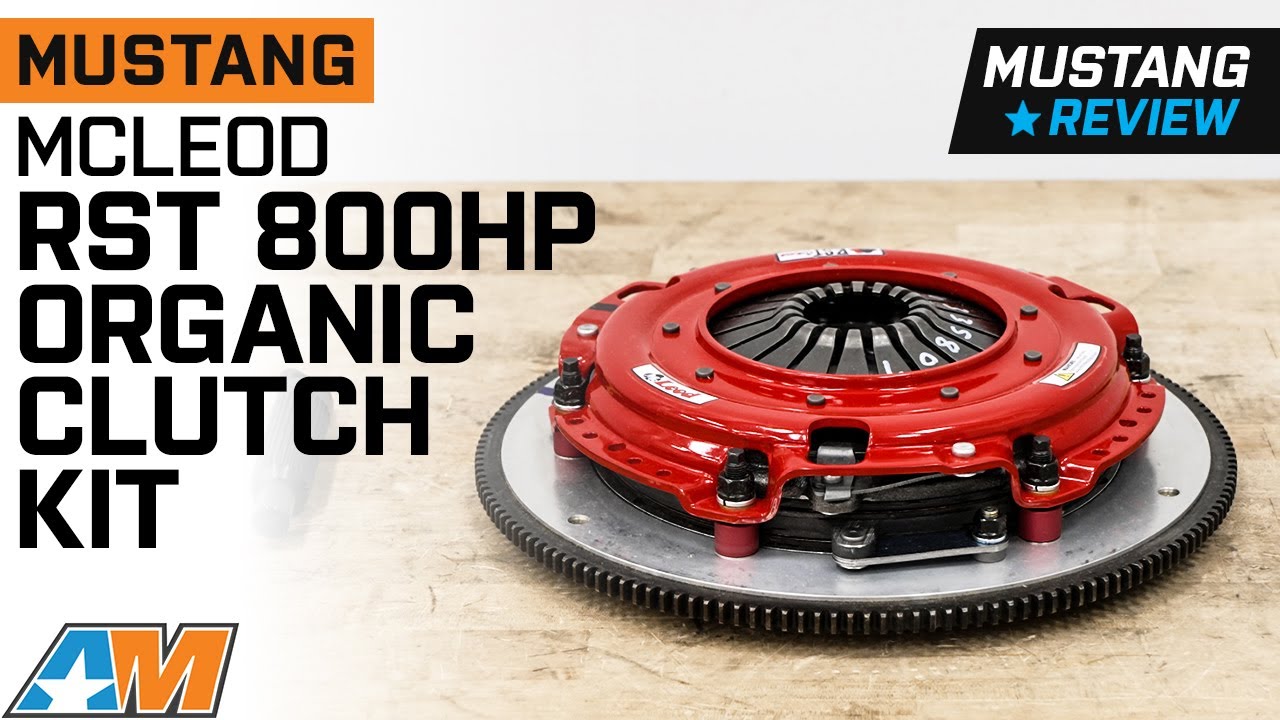 1996-2017 Mustang McLeod RST Twin Disc 800HP Organic Clutch Kit with 8-Bolt Aluminum Flywheel Review