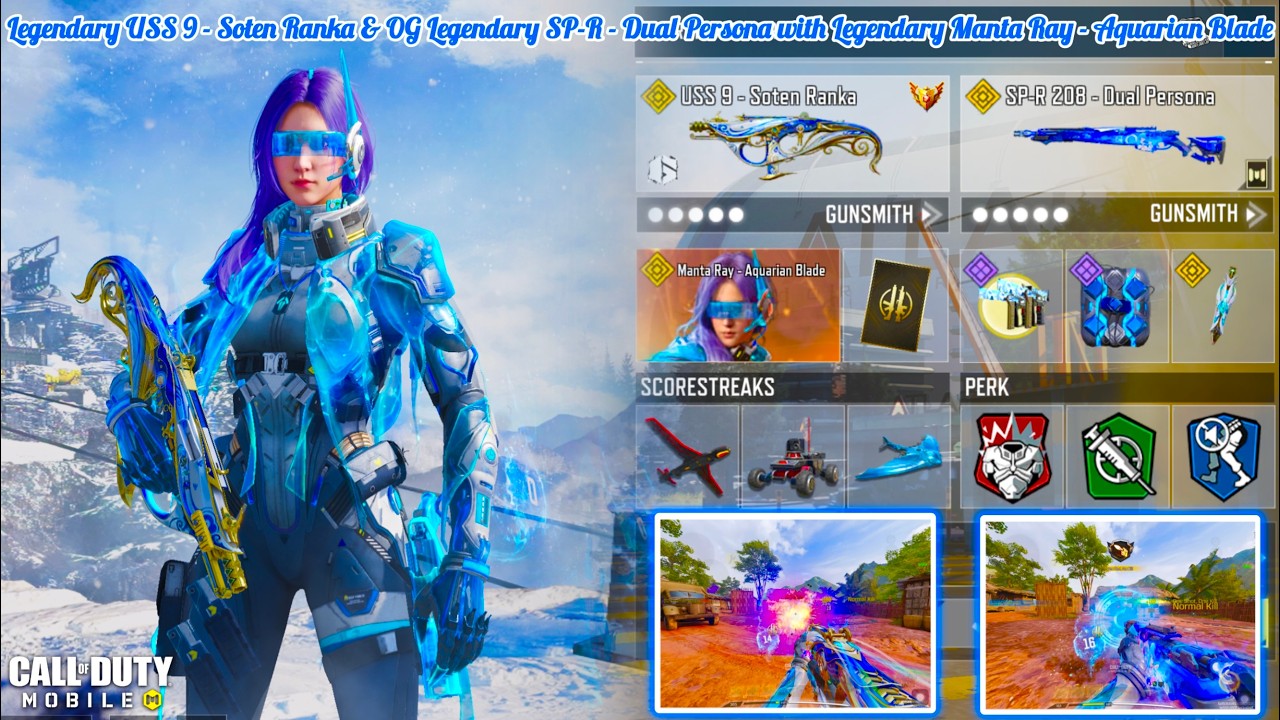 Legendary USS 9 - Soten Ranka & OG LEG SP-R - Dual Persona goes well with LEG Manta Ray for CODM SND