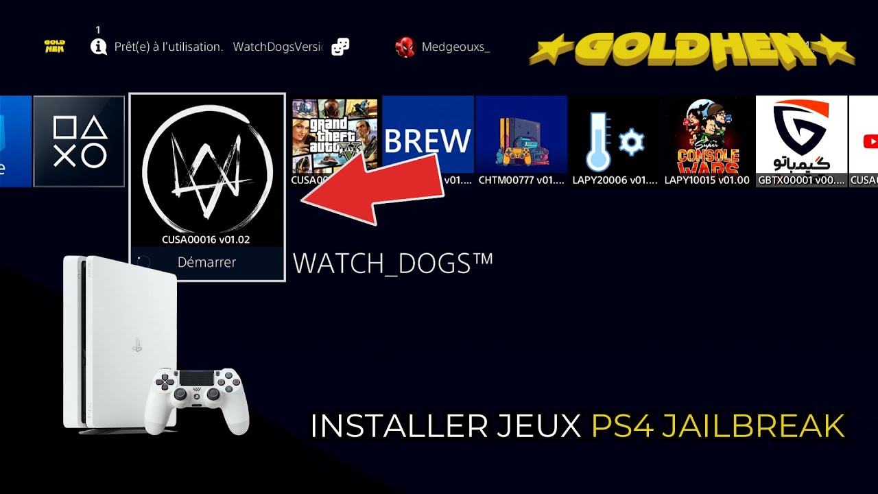 TUTO FR : Comment installer des jeux sur PS4 Jailbreak en 2026