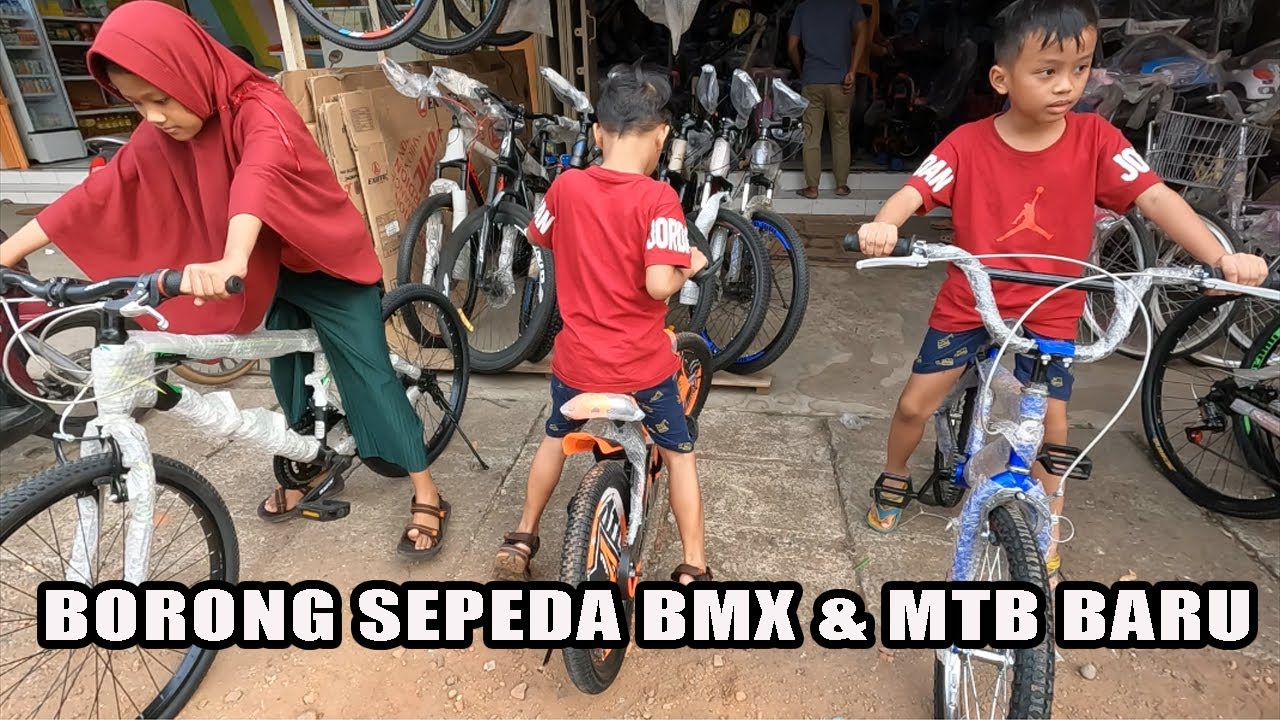 Anak Kampung Beli Sepeda Baru