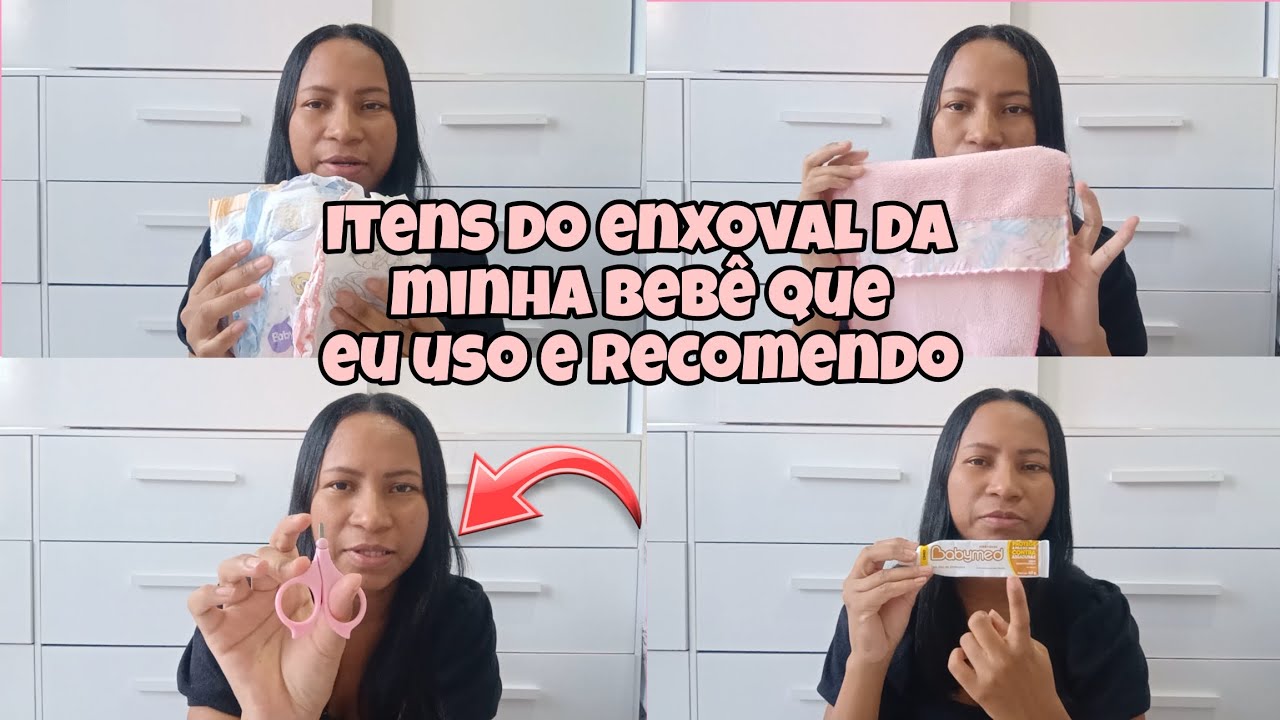 ENXOVAL DA MINHA BEBÊ SÓ O QUE EU USO E RECOMENDO 🥰🥰