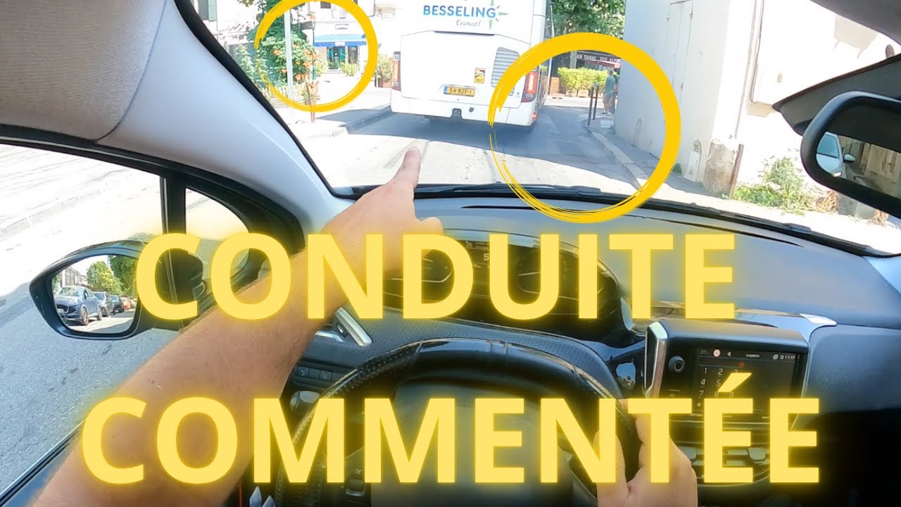 CONDUITE COMMENTEE - APPRENDRE À CONDUIRE