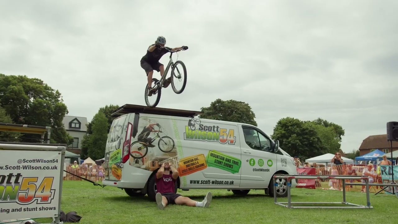 Scott Wilson Mountain Bike Trial Stunt show 2025