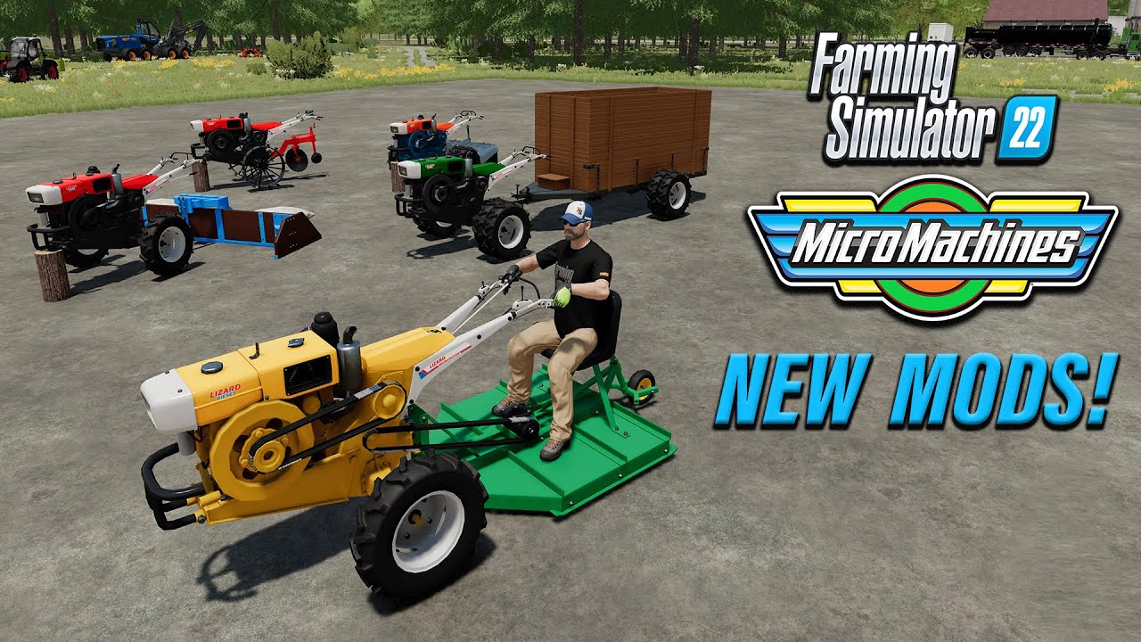 FS22 | MICRO MACHINES! NEW MODS! (Review) Farming Simulator 22 | PS5 | 19th May 2023.