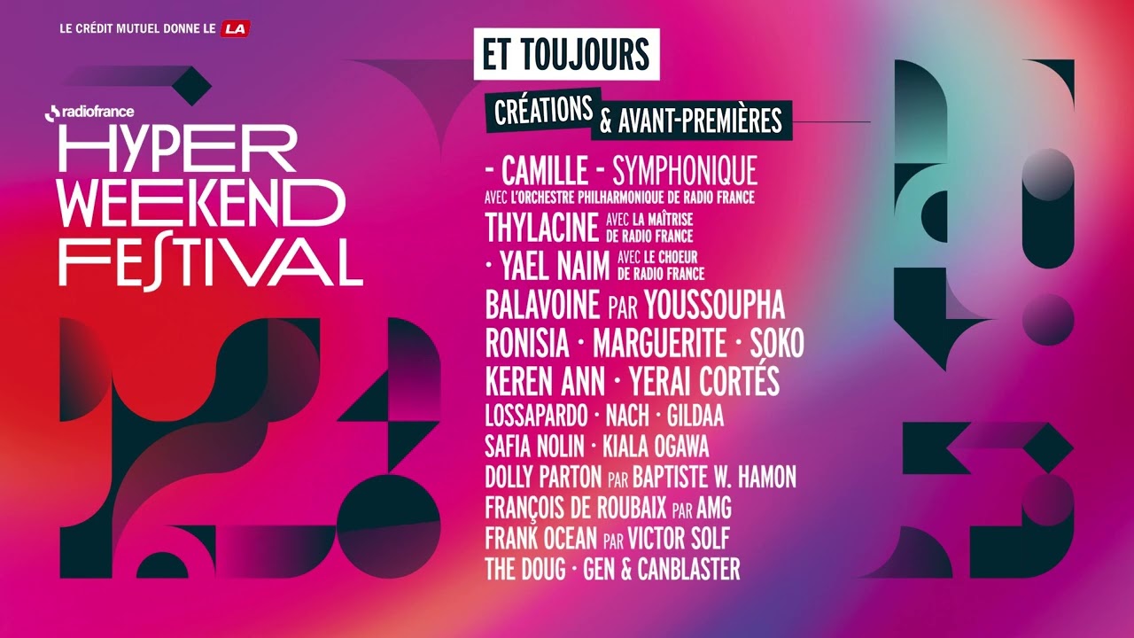 Hyper Weekend Festival 2026 : derni&egrave;re vague d'annonce !