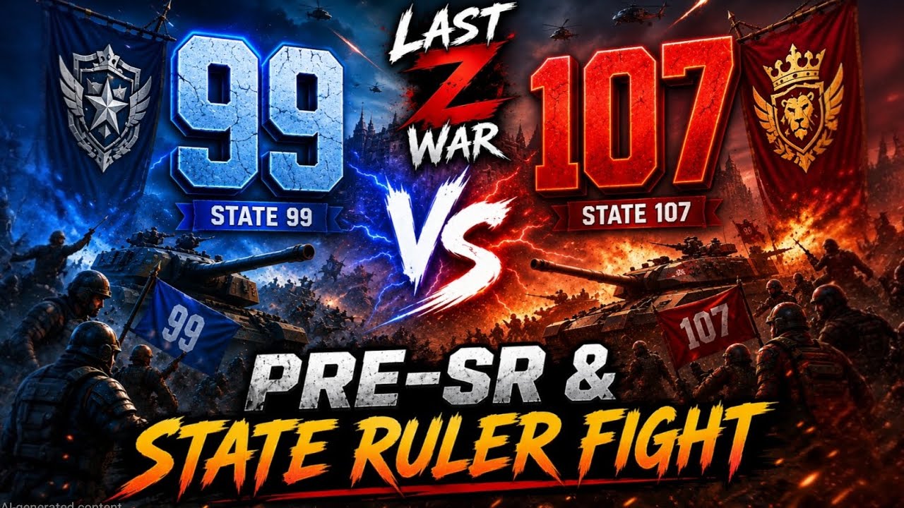 Pre & State Ruler | 99 VS 107 | Last Z Survival Shooter Gameplay | Last Z War |
