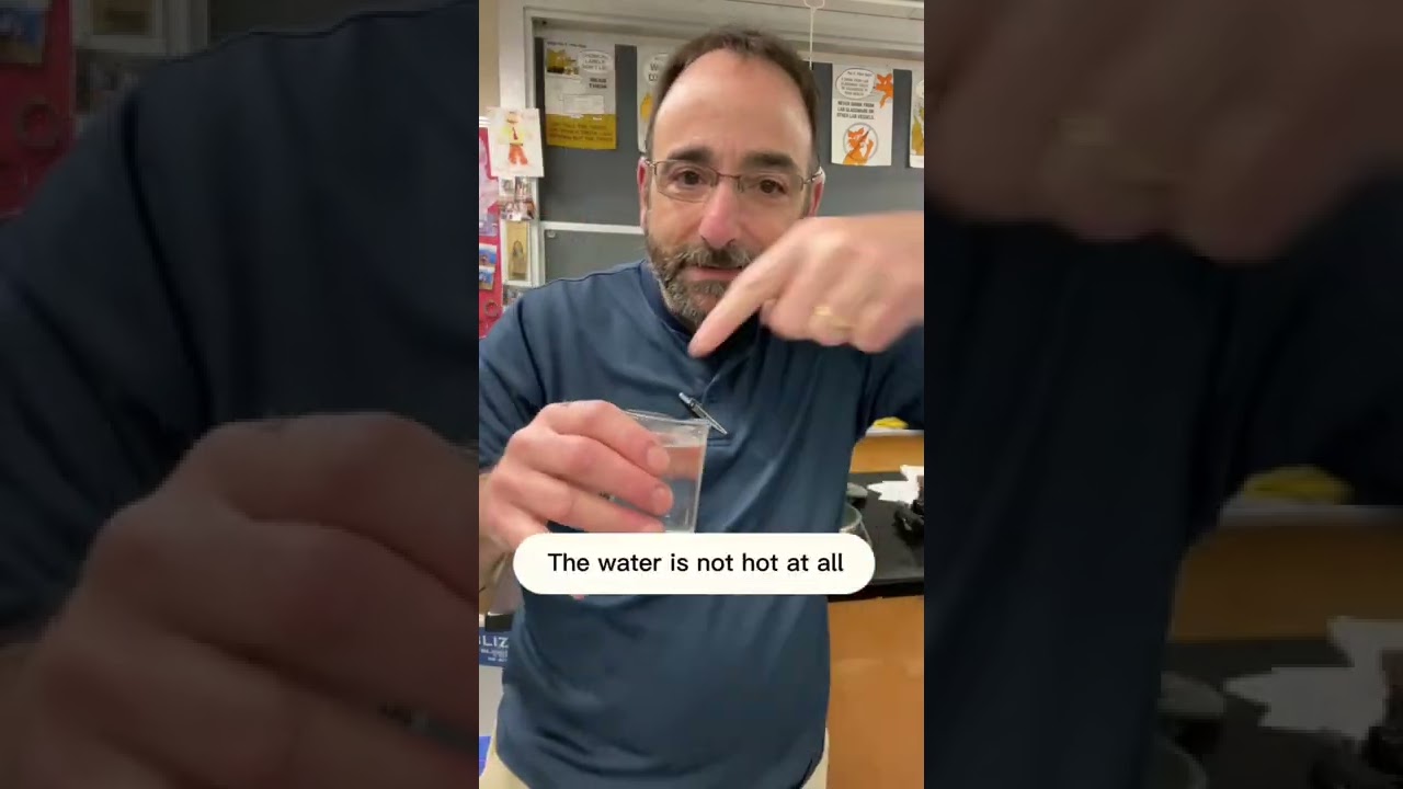 Boiling water in a vacuum