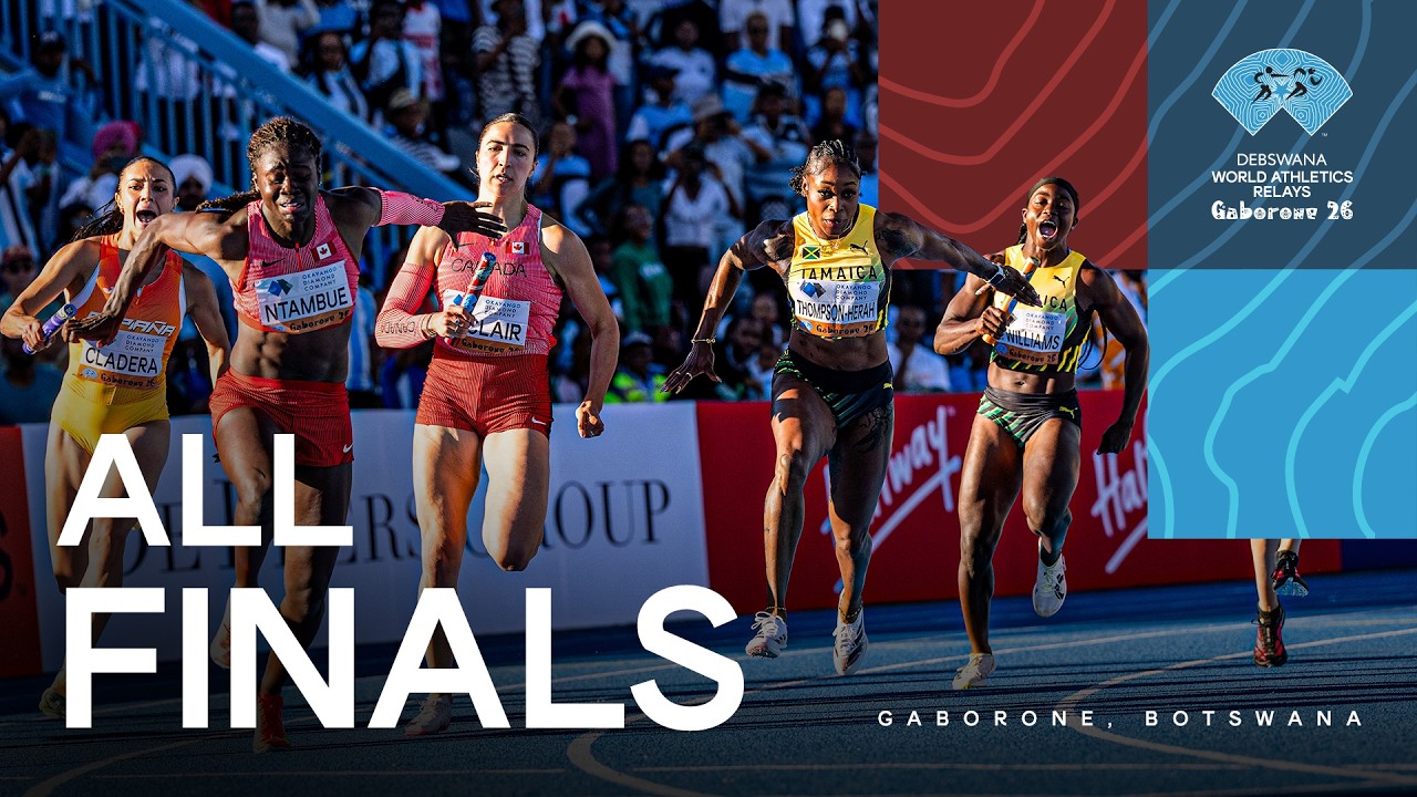 All finals | World Athletics Relays Gaborone 26
