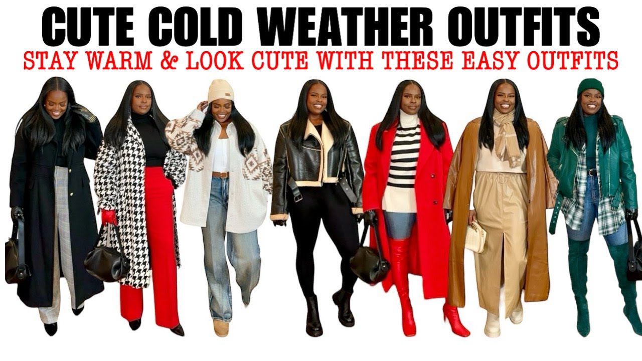 CUTE COLD WEATHER OUTFIT IDEAS | LOOK CUTE AND STAY WARM!