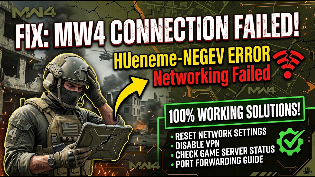Как исправить ошибку CONNECTION FAILED | Networking Failed to Start HUENEME-NEGEV в Call of Duty ...