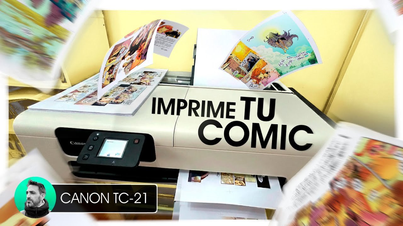 IMPRIMO MI CÓMIC EN CASA | Canon ImagePROGRAF TC-21