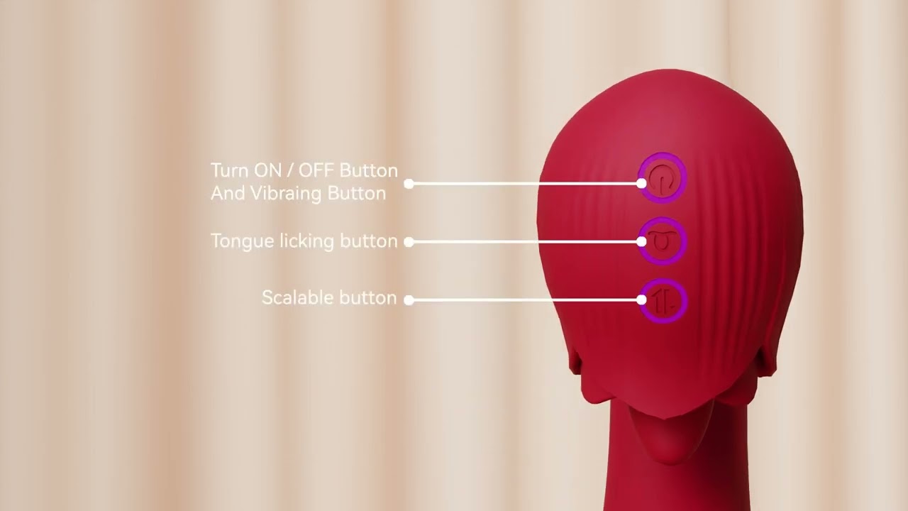 Vibrateur 2 en 1 &agrave; Mouvement Rose Thrusting Licking G Spot Vibrator de Secwell