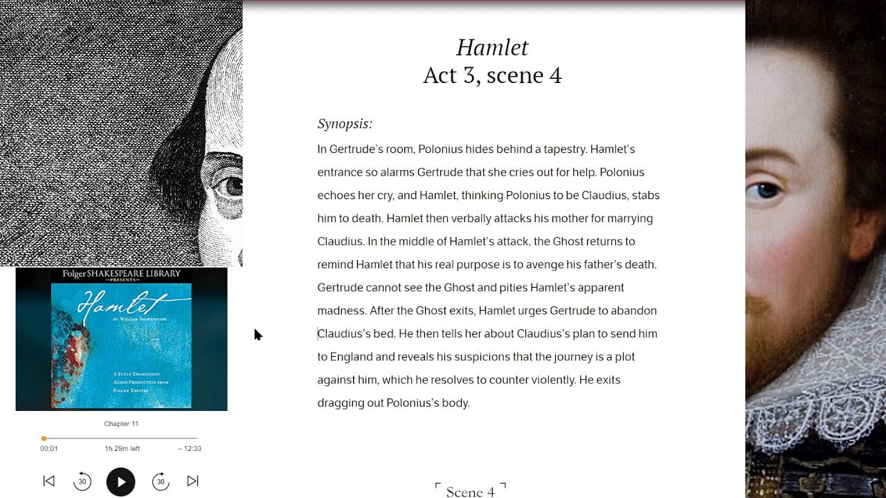 Audio Book | Hamlet By William Shakespeare ( Act 3 scene 3)