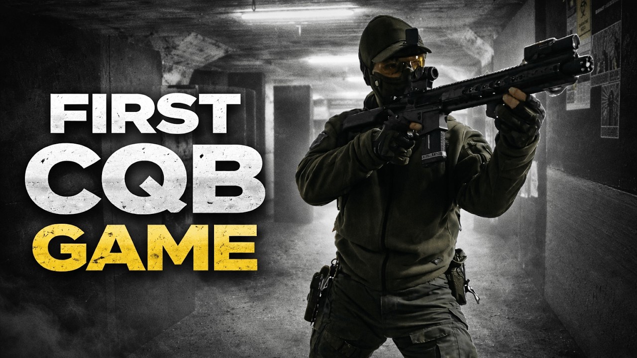 First CQB Game | Close Quarters Airsoft Hits Different