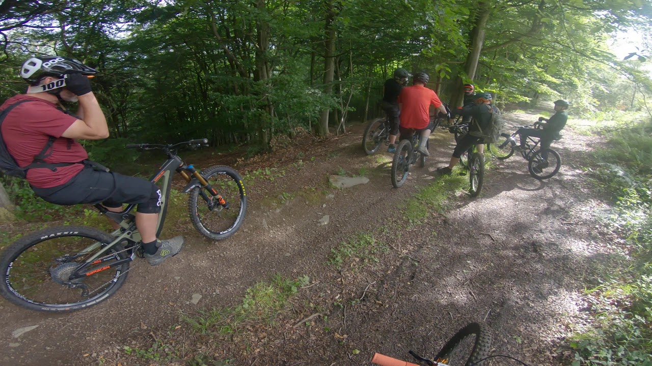 Bury ditches with a 10 bike train....awesome place