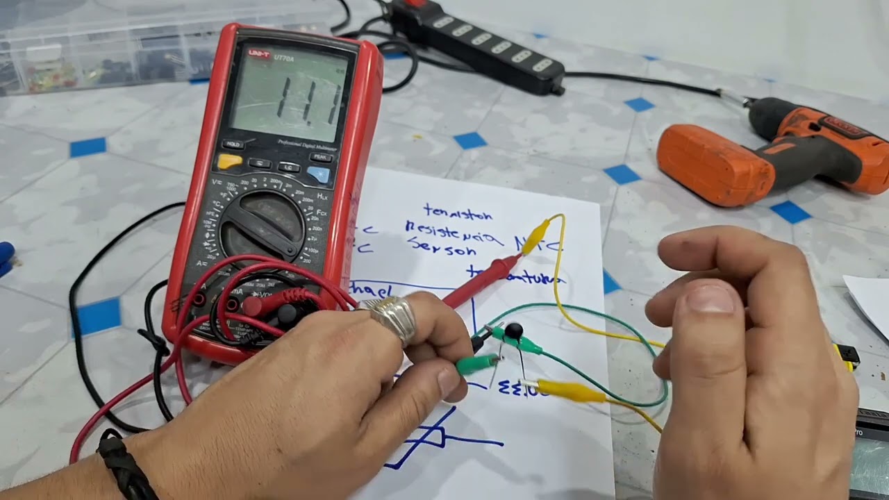 ✅️TERMISTOR NTC QUE ES Y COMO COMPROBARLO ELECTRÓNICA BÁSICA
